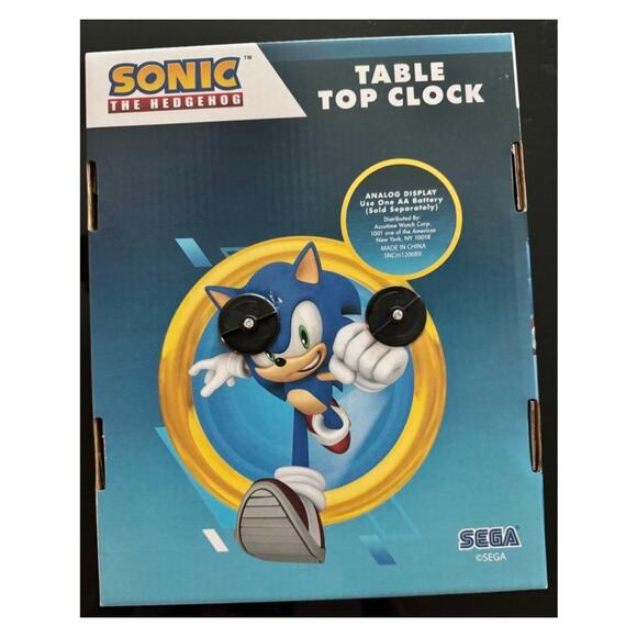 Sonic the Hedgehog Table Top Clock - Picture 4 of 5